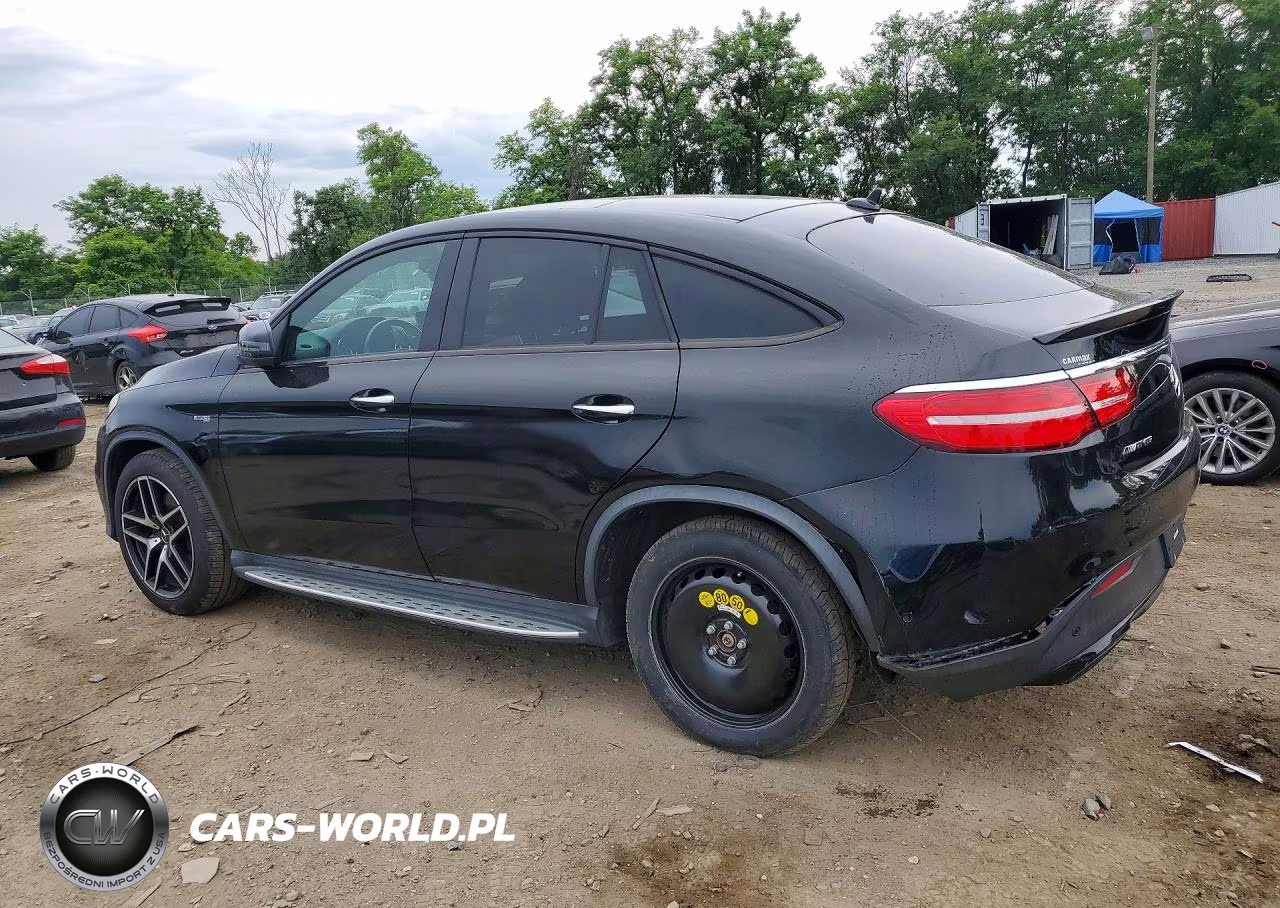 2019 Mercedes-Benz Gle Coupe 43 Amg VIN:4JGED6EB9KA141049 - 2