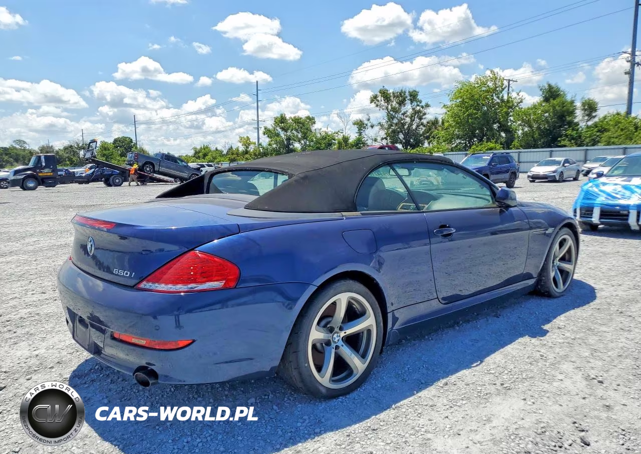 2010 BMW 650 I VIN:WBAEB5C56AC225573 - 3