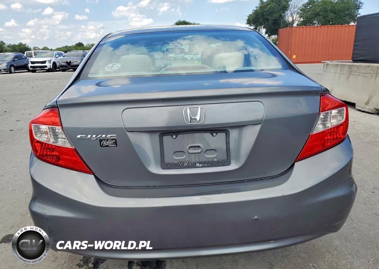 2012 Honda Civic Lx VIN:2HGFB2F50CH315398 - 6