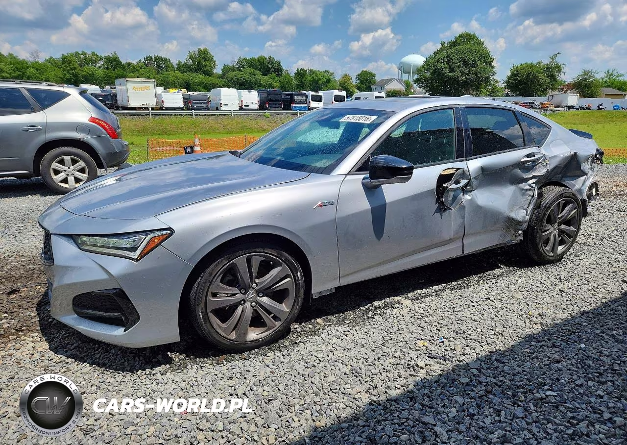 2021 Acura Tlx Tech A VIN:19UUB5F59MA016002 - 1
