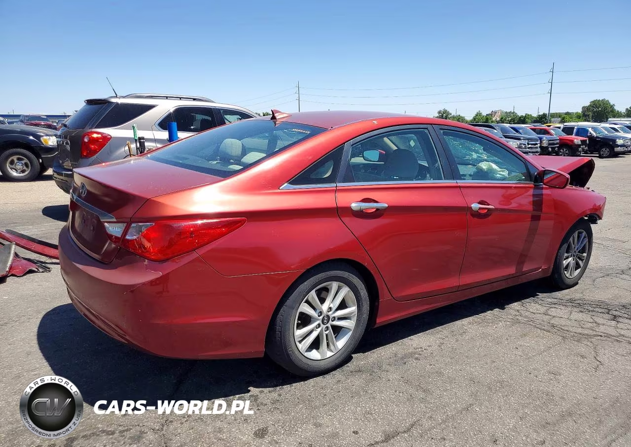 2012 Hyundai Sonata Gls VIN:5NPEB4AC3CH422321 - 3
