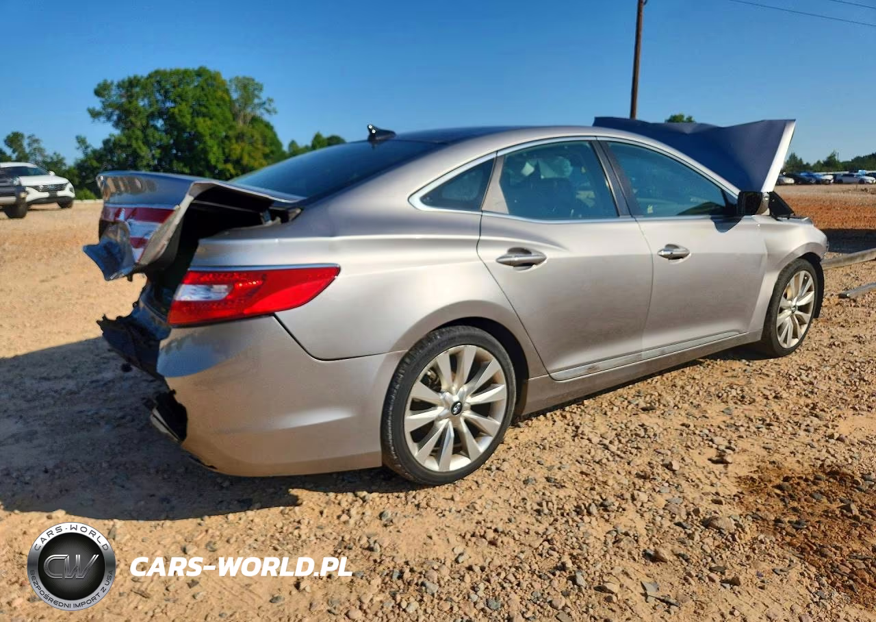 2012 Hyundai Azera Base VIN:KMHFH4JG0CA125130 - 3