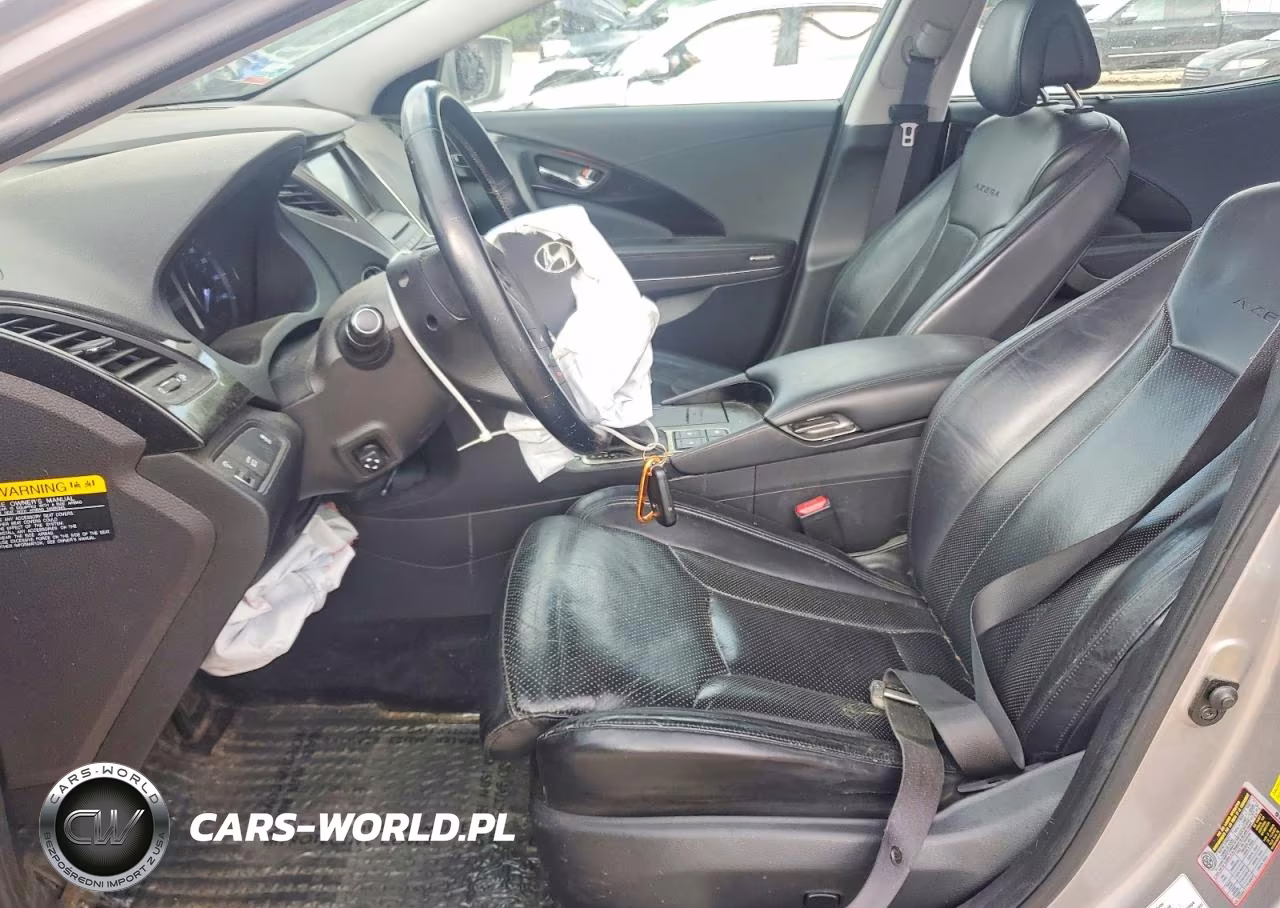 2012 Hyundai Azera Base VIN:KMHFH4JG0CA125130 - 7