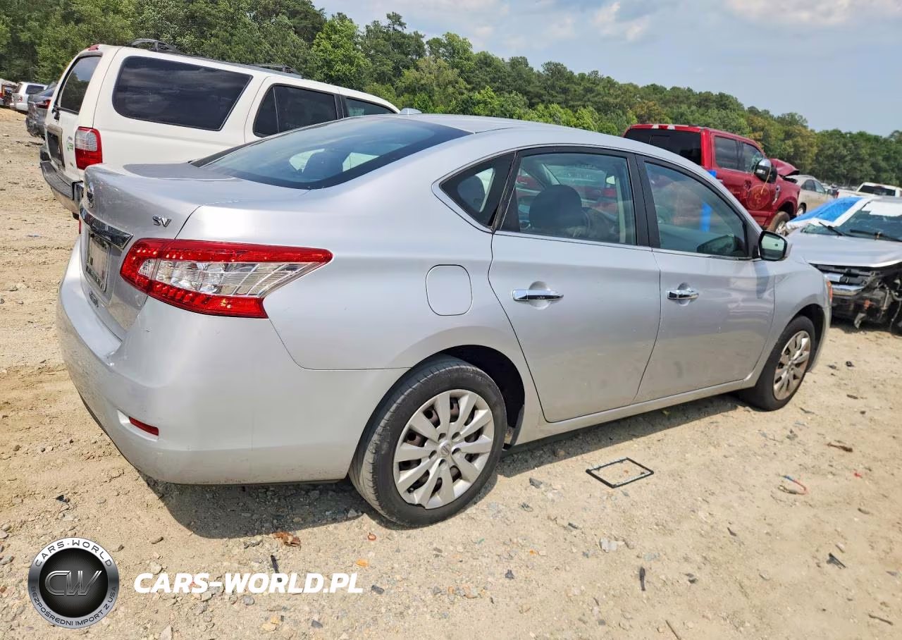 2015 Nissan Sentra Sv VIN:3N1AB7AP7FL643396 - 3