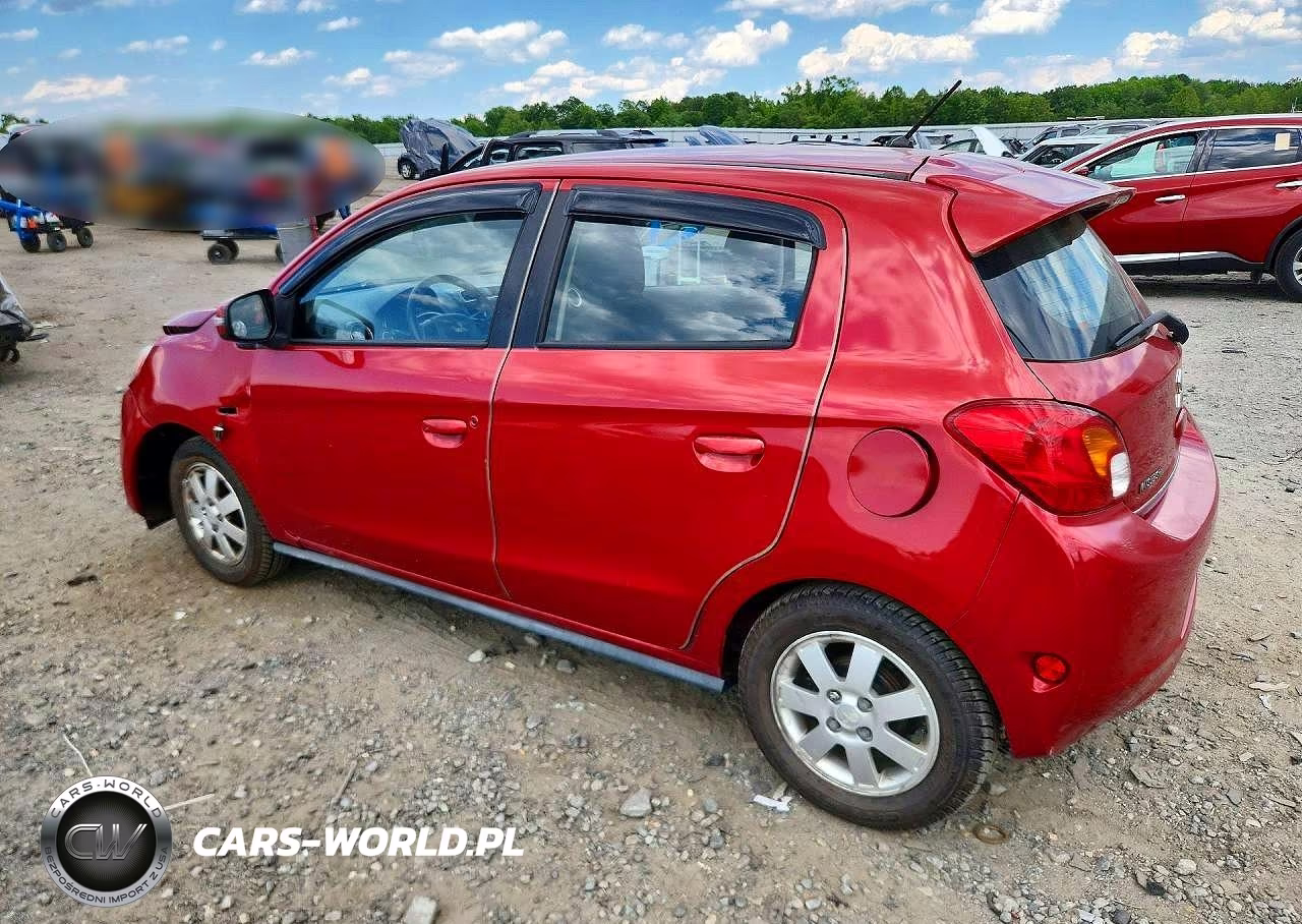 2015 Mitsubishi Mirage Es VIN:ML32A4HJ6FH002164 - 2