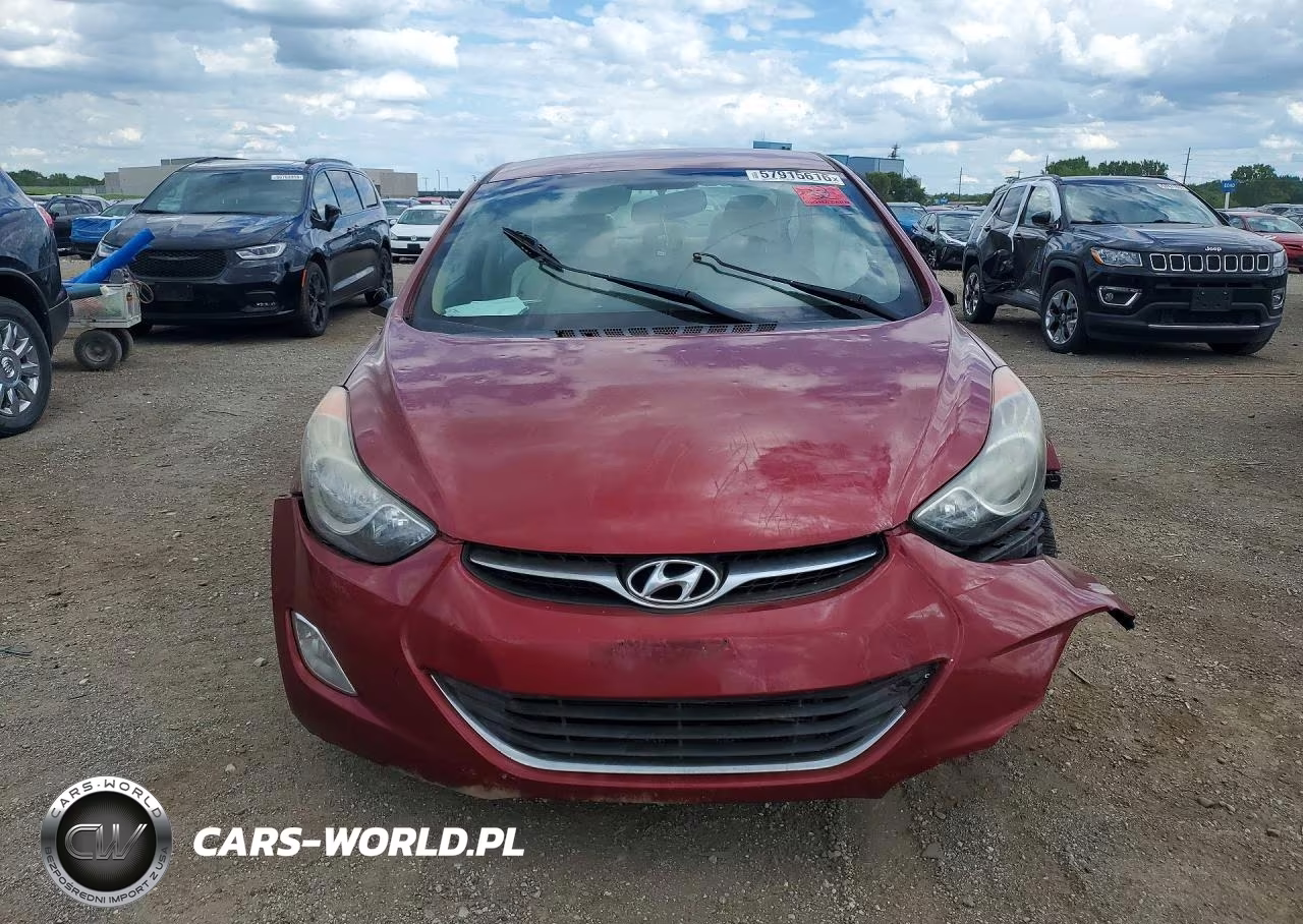 2013 Hyundai Elantra Gls VIN:5NPDH4AE5DH420213 - 5