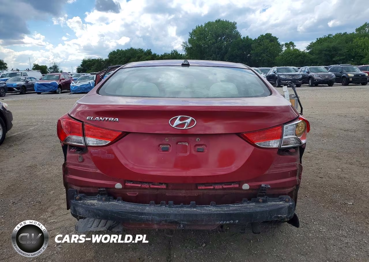 2013 Hyundai Elantra Gls VIN:5NPDH4AE5DH420213 - 6