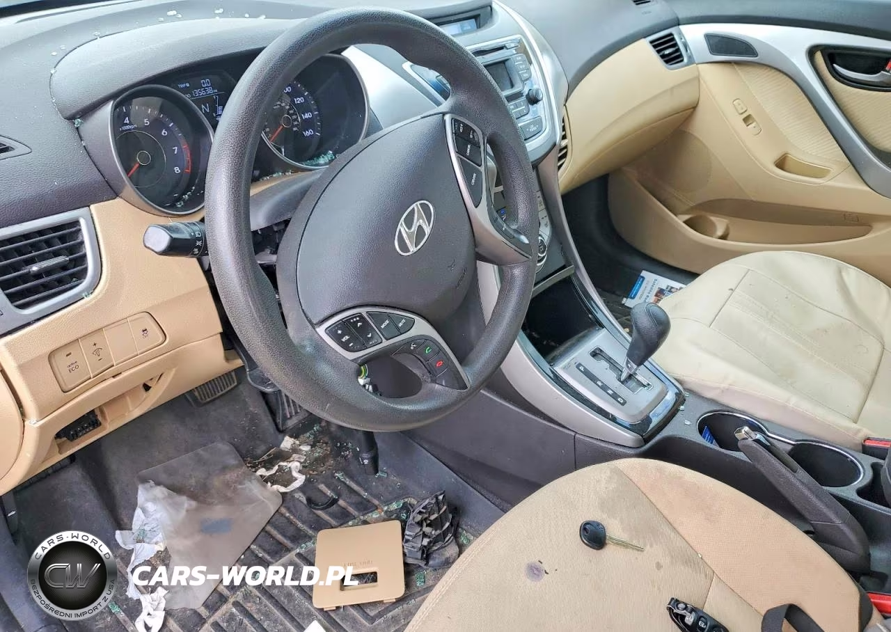 2013 Hyundai Elantra Gls VIN:5NPDH4AE5DH420213 - 8