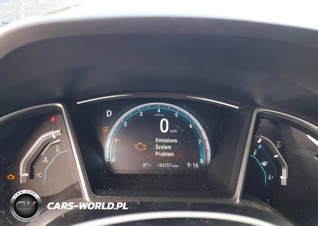 2016 Honda Civic Exl VIN:19XFC1F71GE007634 - 9