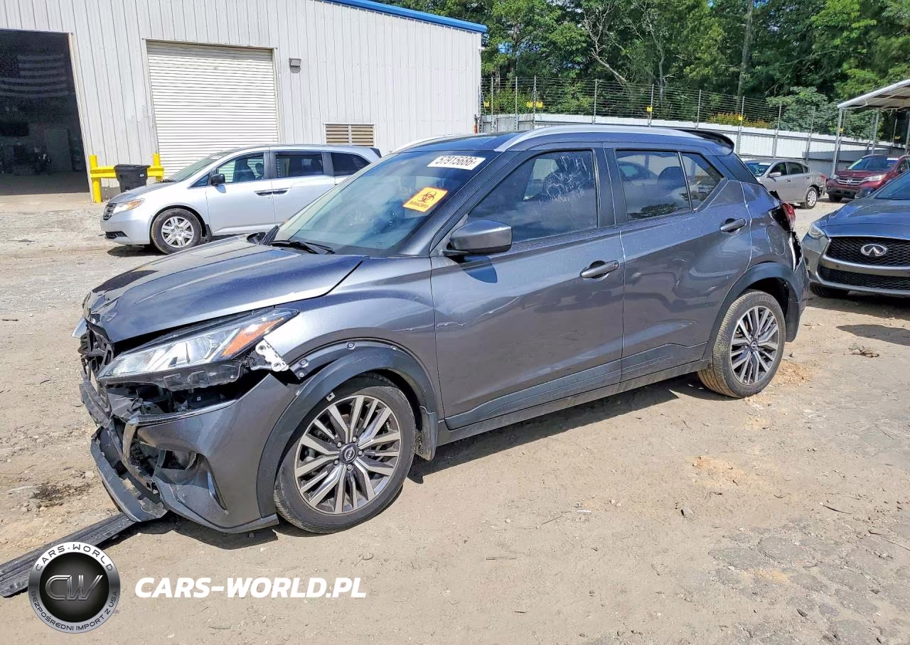 2022 Nissan Kicks Sv VIN:3N1CP5CV6NL497517 - 1