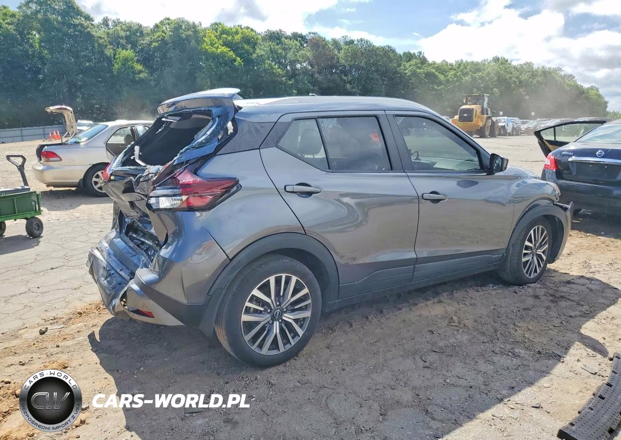 2022 Nissan Kicks Sv VIN:3N1CP5CV6NL497517 - 3