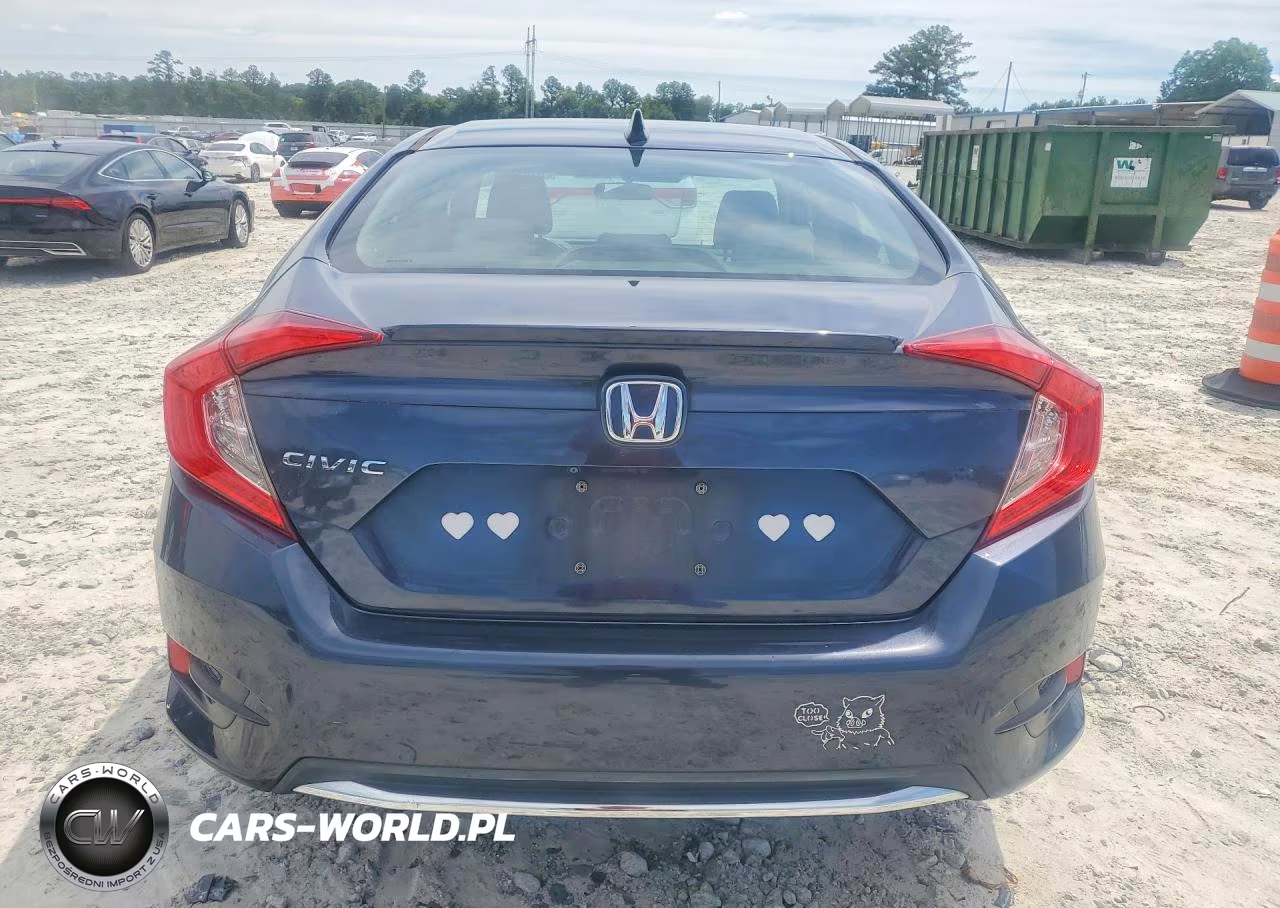 2020 Honda Civic Ex VIN:19XFC1F39LE216787 - 6