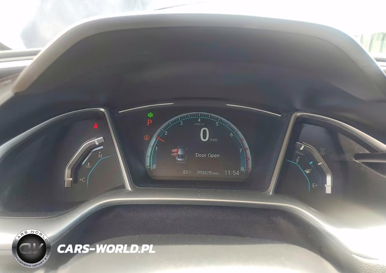 2020 Honda Civic Ex VIN:19XFC1F39LE216787 - 9