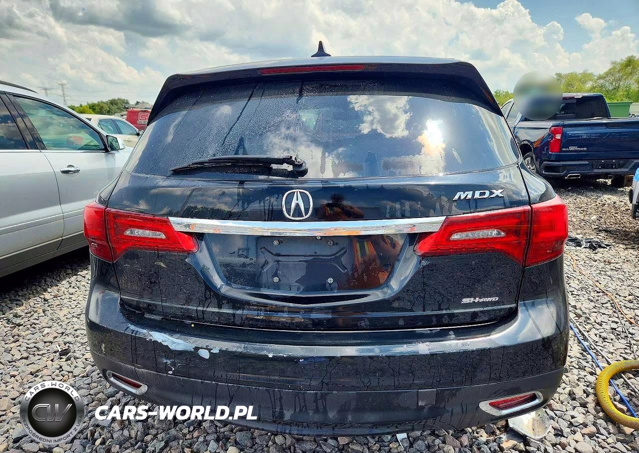 2015 Acura Mdx Technology VIN:5FRYD4H47FB021006 - 6