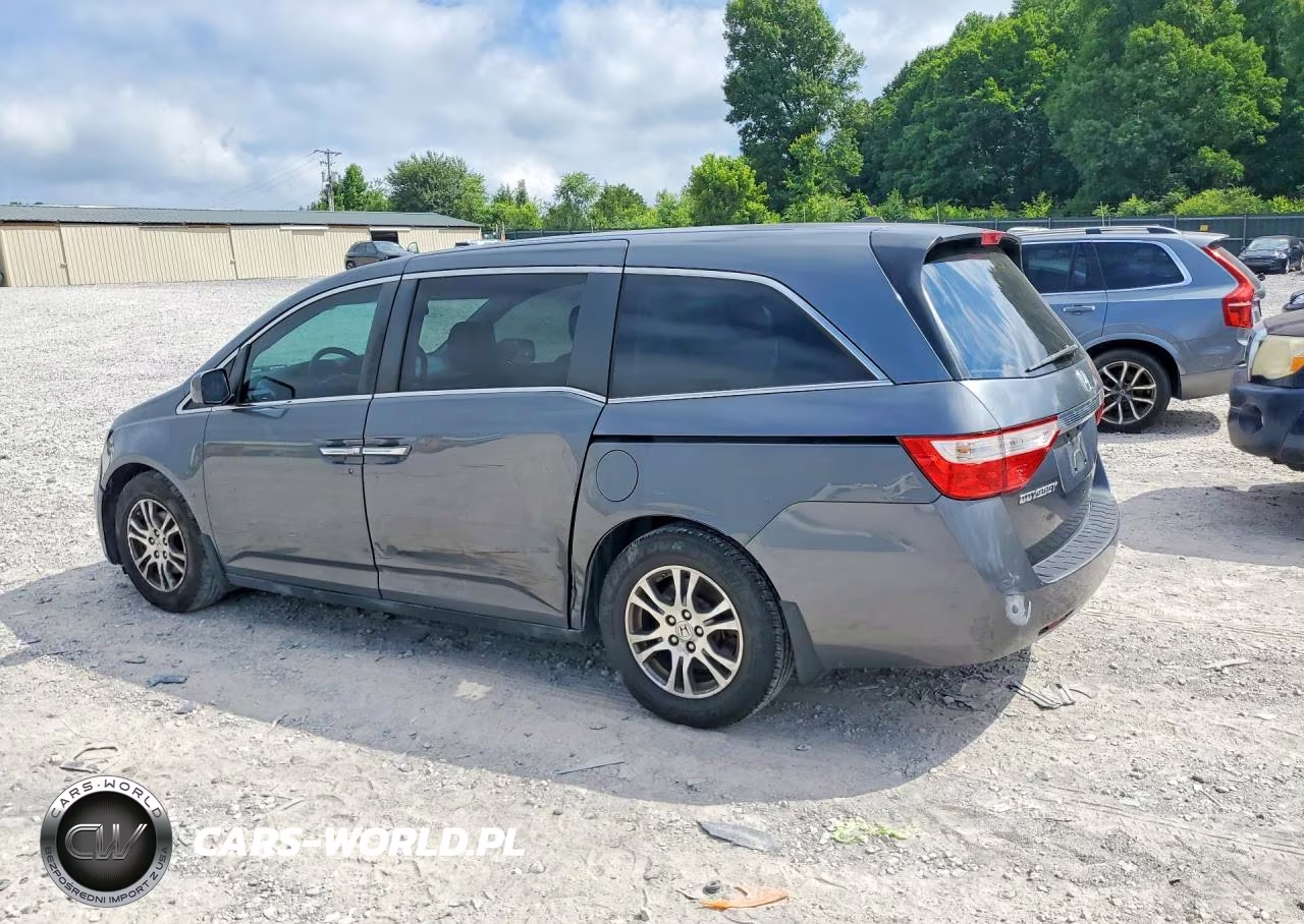 2013 Honda Odyssey Exl VIN:5FNRL5H63DB060592 - 2