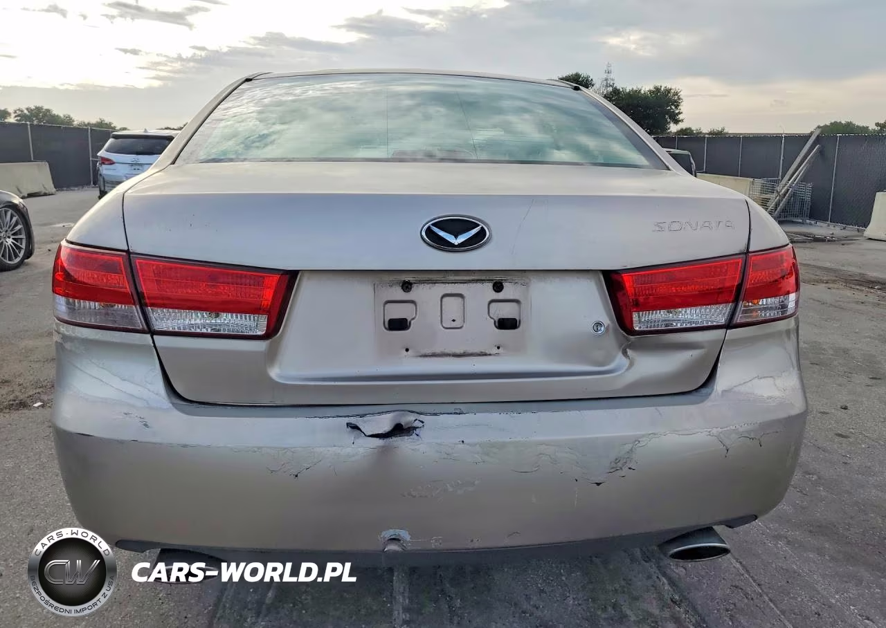2006 Hyundai Sonata Gls V6 VIN:5NPEU46F26H065568 - 6