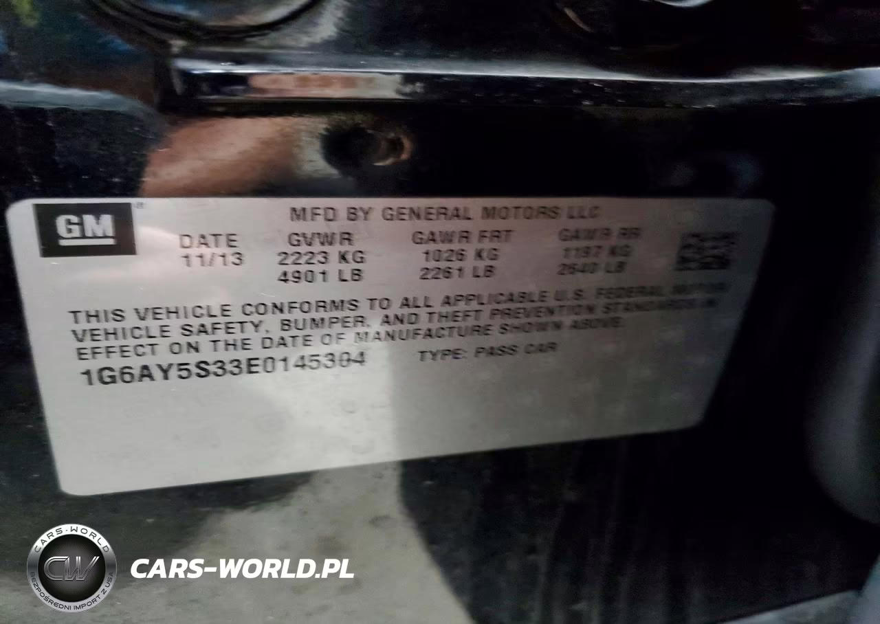 2014 Cadillac Cts VIN:1G6AY5S33E0145304 - 12