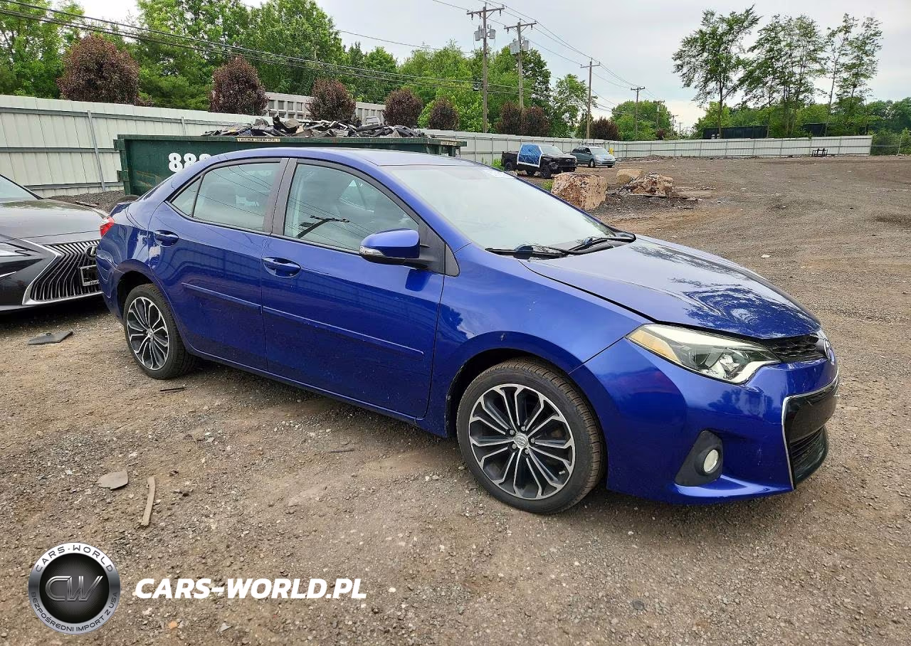2015 Toyota Corolla S Plus VIN:2T1BURHEXFC312679 - 4