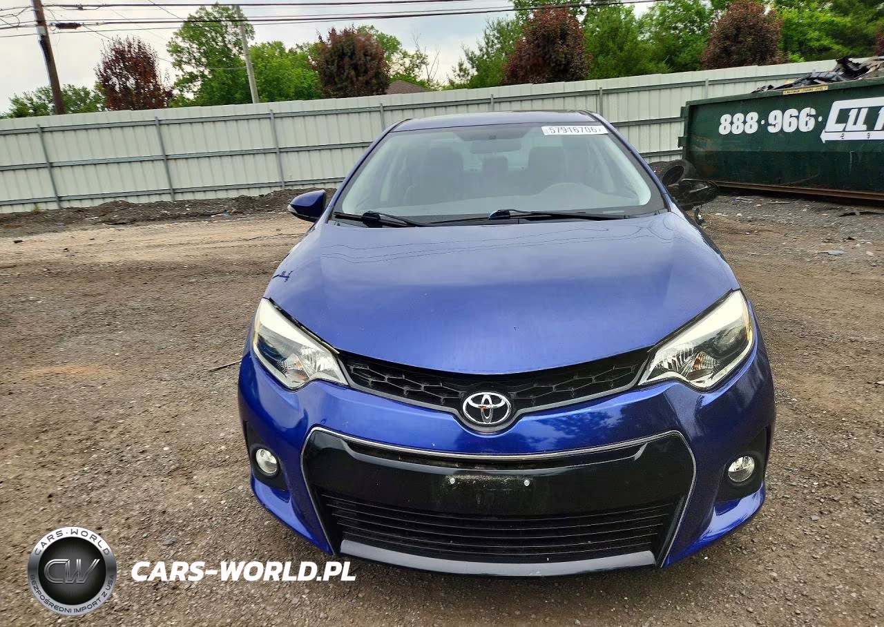 2015 Toyota Corolla S Plus VIN:2T1BURHEXFC312679 - 5