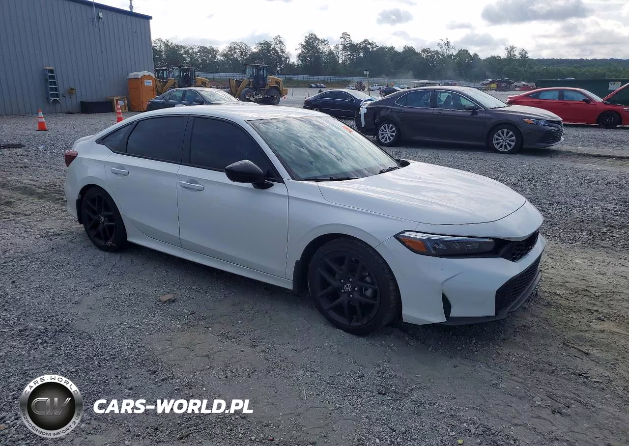 2025 Honda Civic Sport VIN:2HGFE2F54SH569024 - 4