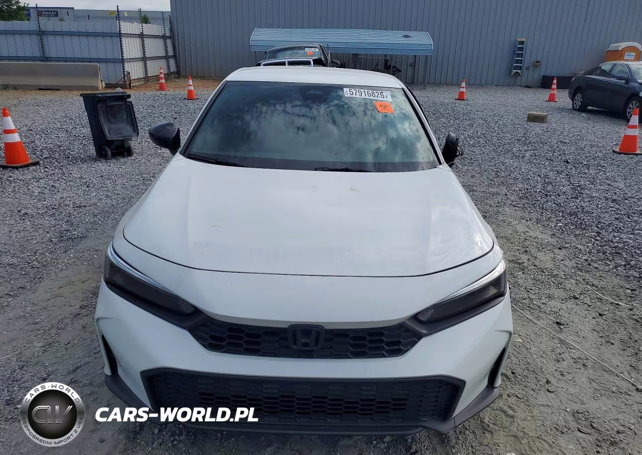 2025 Honda Civic Sport VIN:2HGFE2F54SH569024 - 5