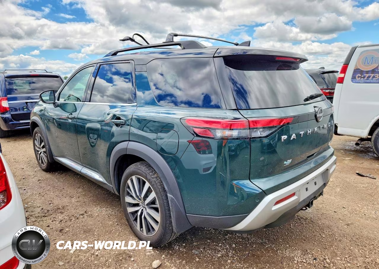 2022 Nissan Pathfinder Platinum VIN:5N1DR3DK8NC201702 - 2