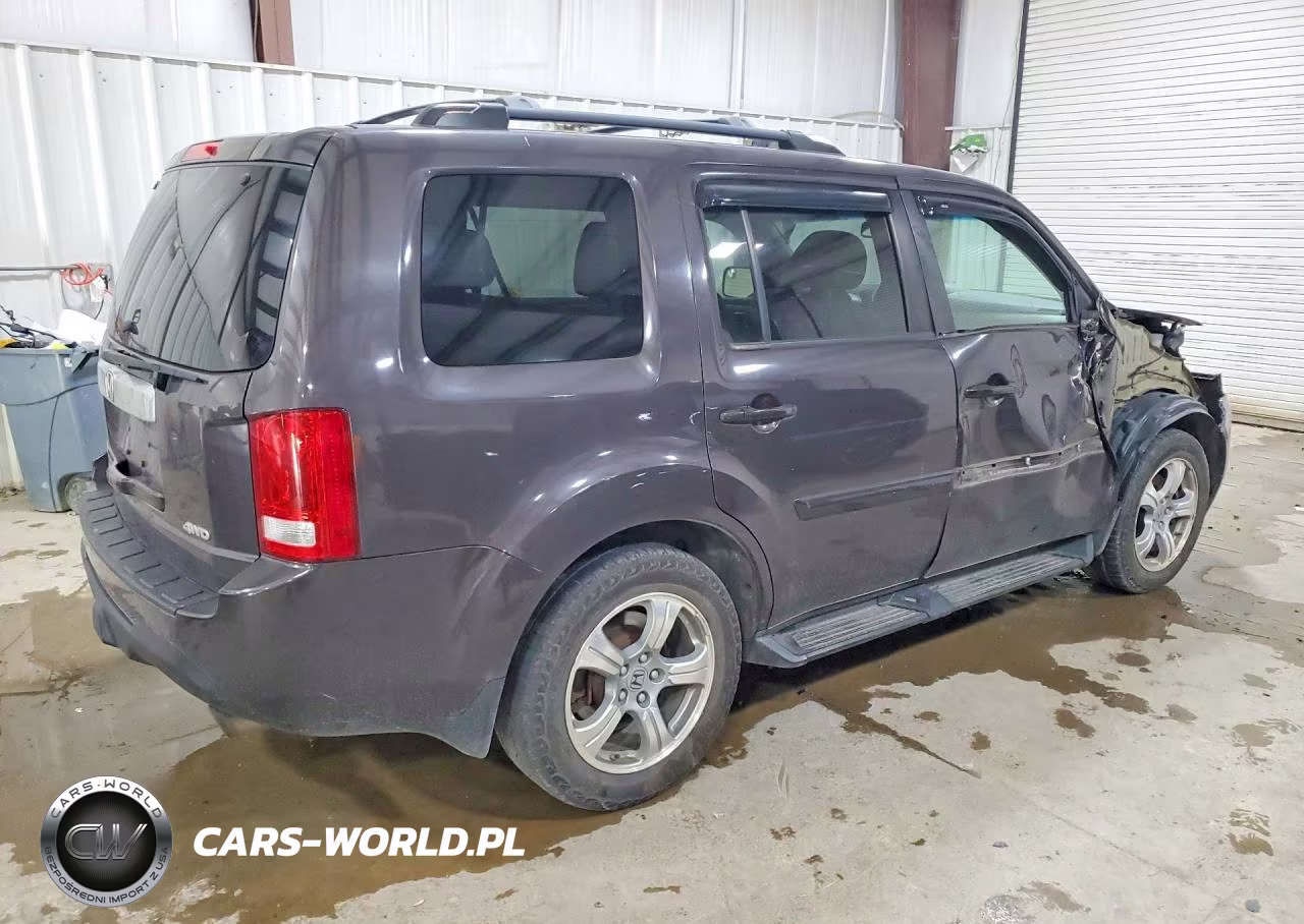 2012 Honda Pilot Exl VIN:5FNYF4H54CB083091 - 3