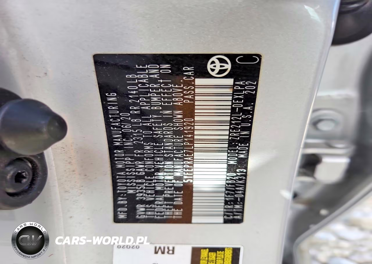 2020 Toyota Corolla Le VIN:5YFEPRAE7LP141920 - 12