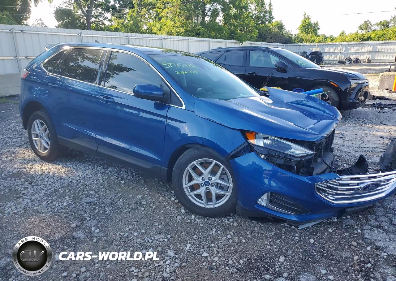 2022 Ford Edge Sel VIN:2FMPK4J97NBB00191 - 4
