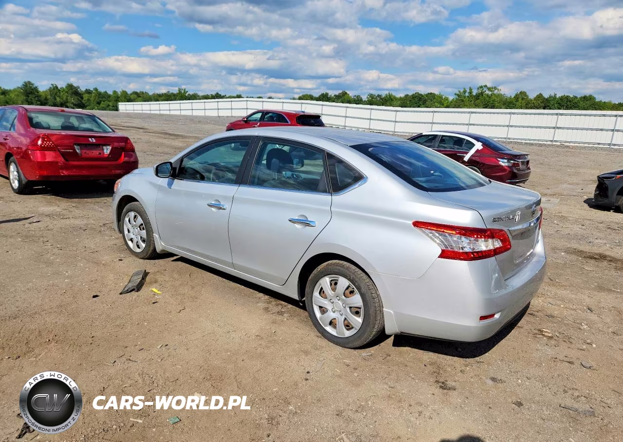 2014 Nissan Sentra S-Sv-Sr-Sl VIN:3N1AB7APXEY240336 - 2
