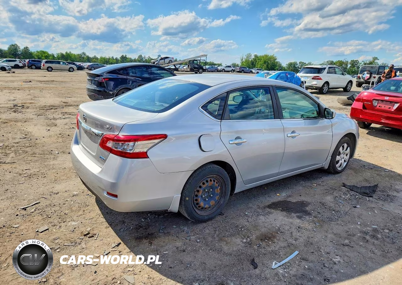 2014 Nissan Sentra S-Sv-Sr-Sl VIN:3N1AB7APXEY240336 - 3