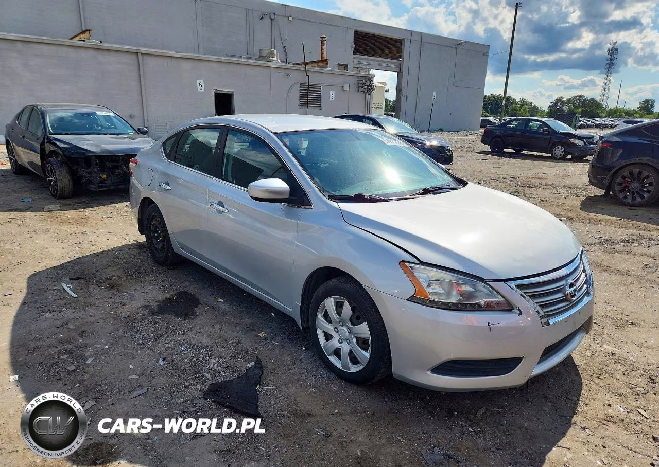 2014 Nissan Sentra S-Sv-Sr-Sl VIN:3N1AB7APXEY240336 - 4