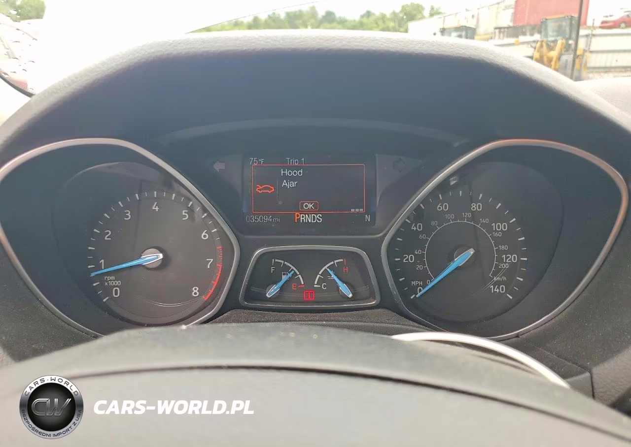 2017 Ford Focus Titanium VIN:1FADP3N27HL307108 - 9