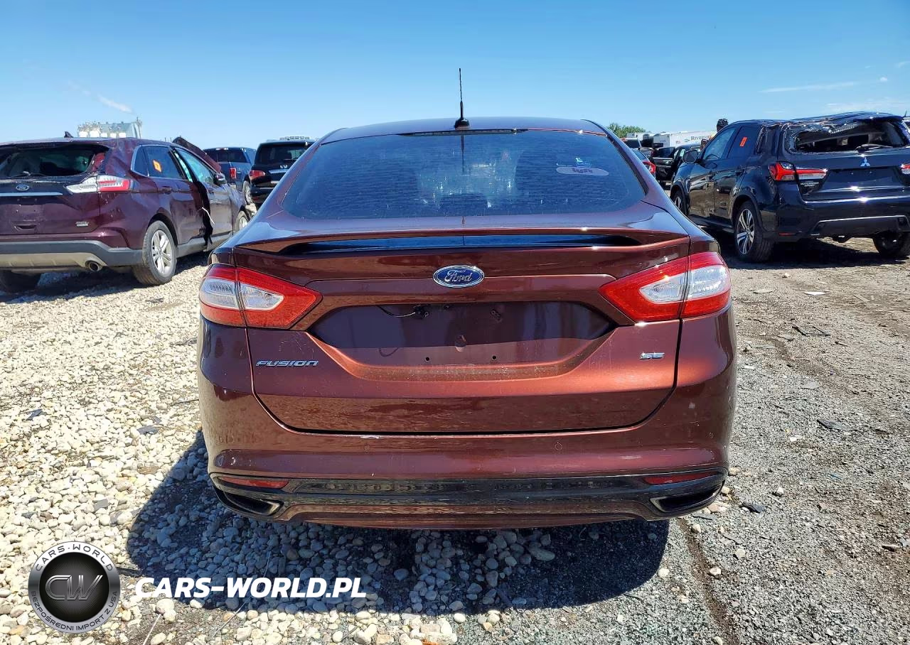2015 Ford Fusion Se VIN:3FA6P0H93FR256351 - 6