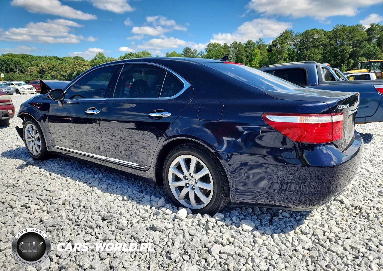 2008 Lexus Ls 460 VIN:JTHBL46F785083846 - 2