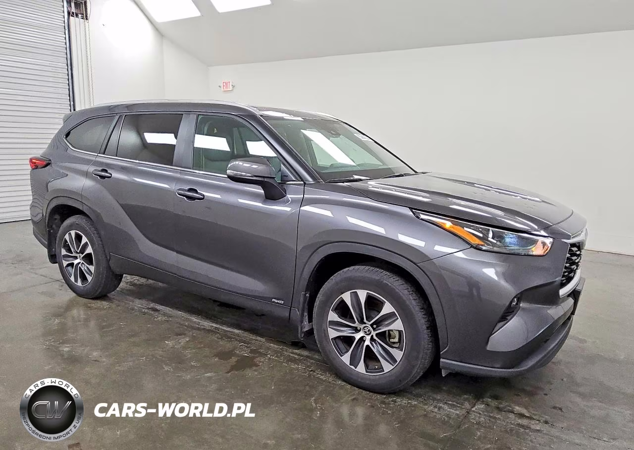 2025 Toyota Highlander Hybrid Xle VIN:5TDKBRCH5SS672189 - 4