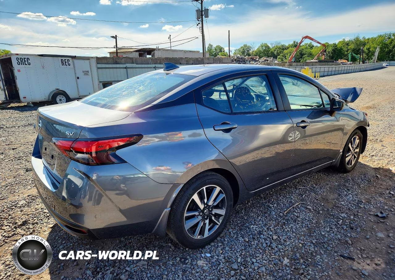 2022 Nissan Versa Sv VIN:3N1CN8EV0NL868031 - 3