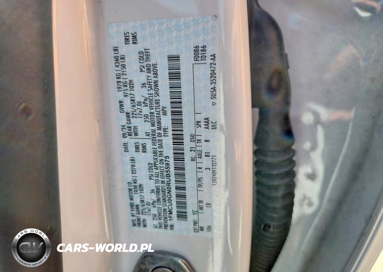 2024 Ford Escape Active VIN:1FMCU0GN0RUB55975 - 12