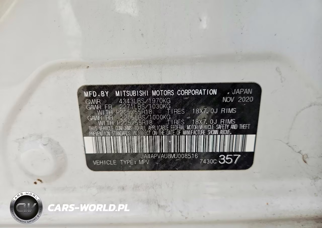 2021 Mitsubishi Outlander Sport Se VIN:JA4APVAU8MU008516 - 13