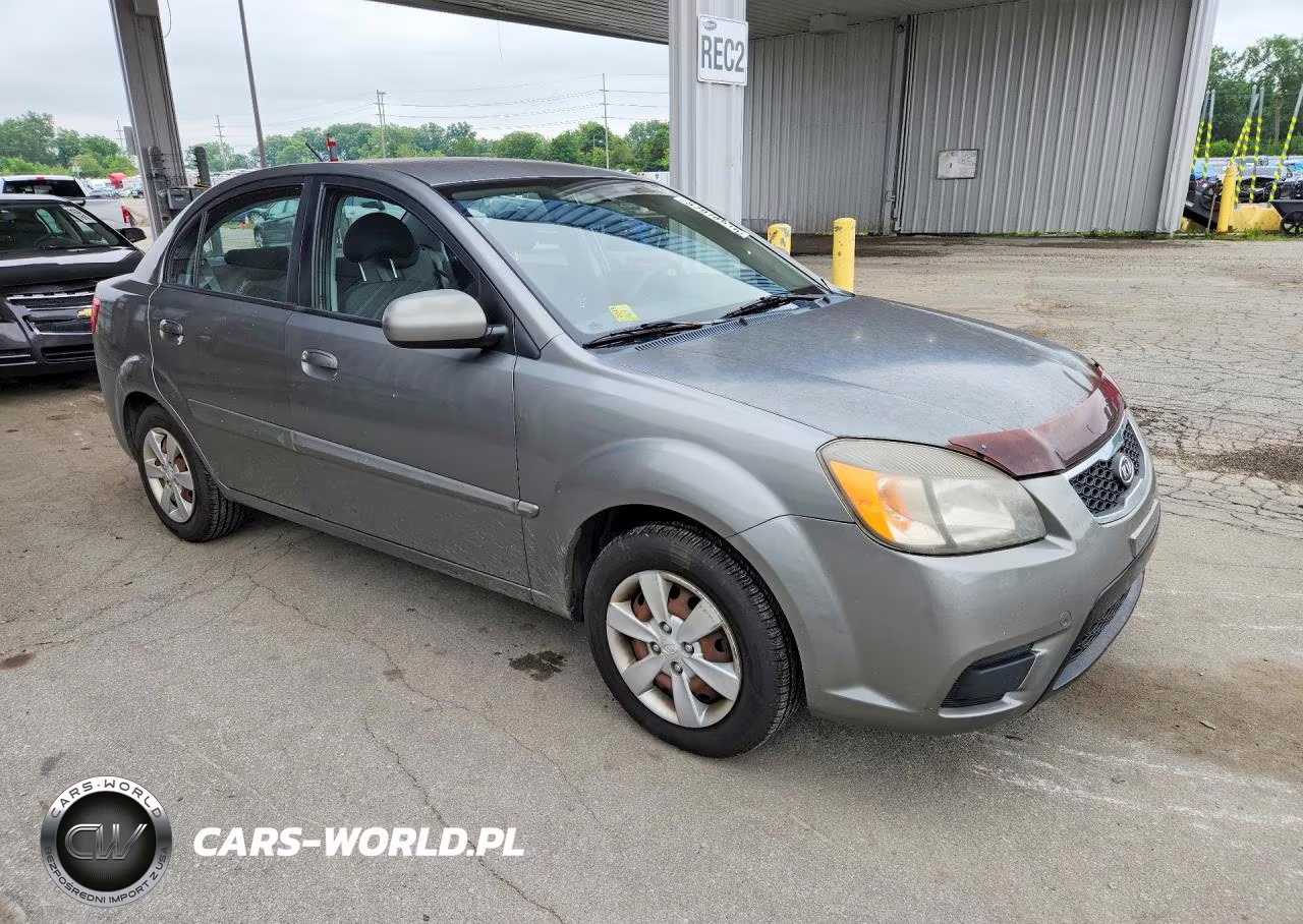 2011 Kia Rio Lx VIN:KNADH4A32B6950688 - 4