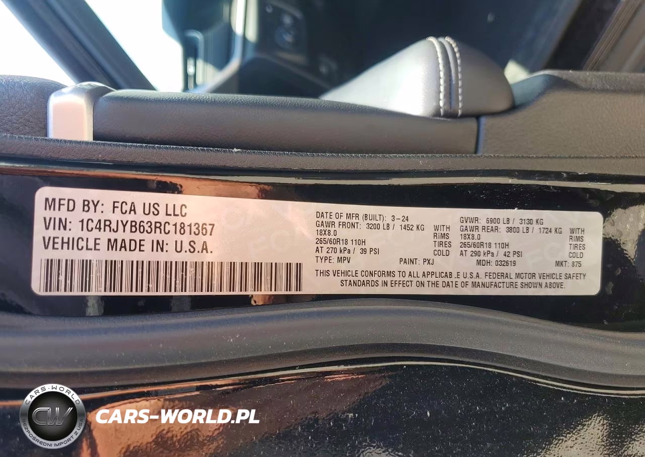 2024 Jeep Grand Cherokee Limited 4Xe VIN:1C4RJYB63RC181367 - 14
