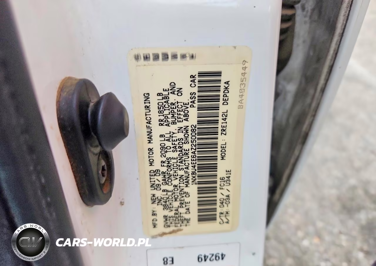 2010 Toyota Corolla Le VIN:1NXBU4EE6AZ250082 - 13