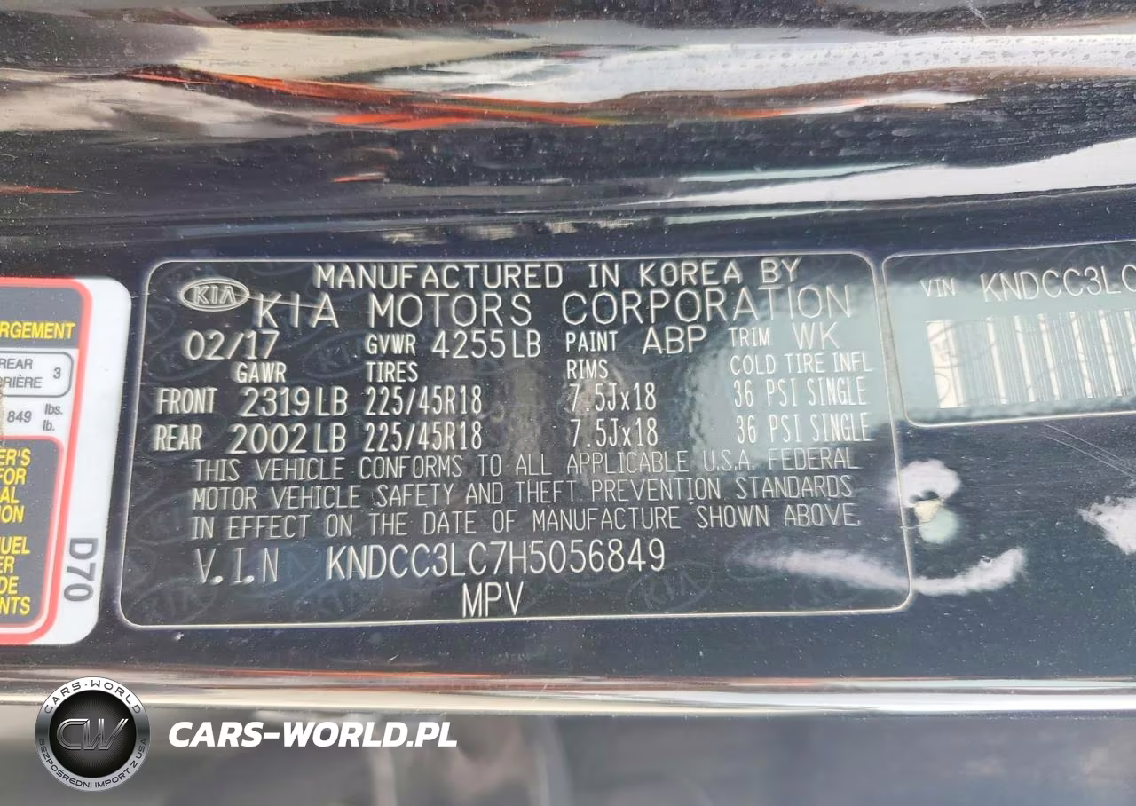 2017 Kia Niro Ex VIN:KNDCC3LC7H5056849 - 13