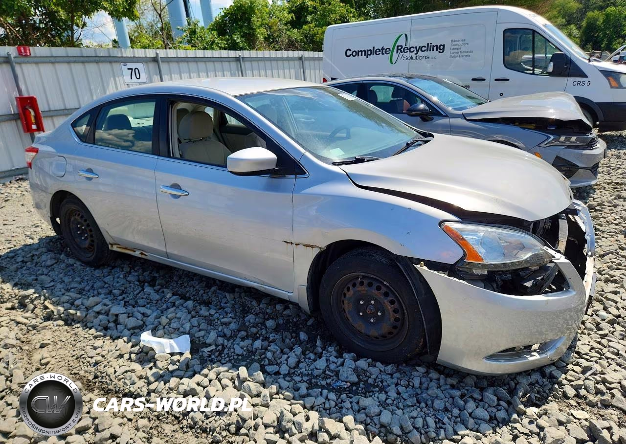 2013 Nissan Sentra S VIN:3N1AB7AP6DL798051 - 4