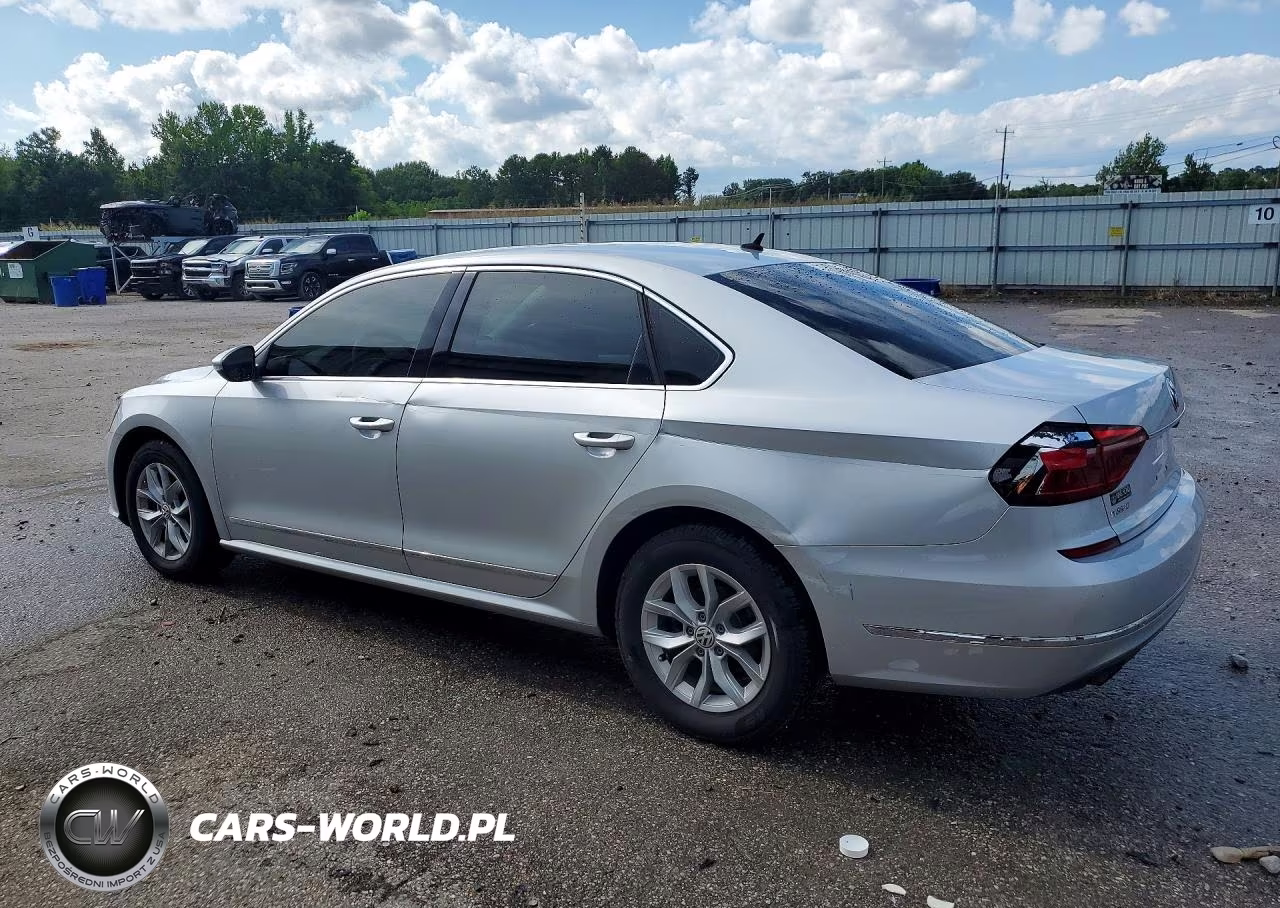 2017 Volkswagen Passat S VIN:1VWAT7A38HC058765 - 2