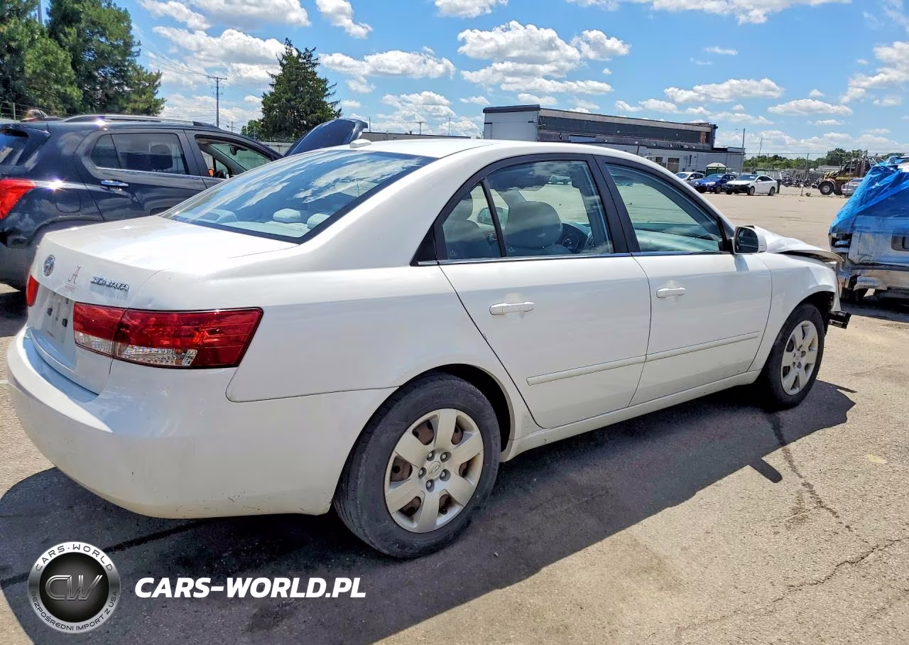 2008 Hyundai Sonata Gls VIN:5NPET46C68H382006 - 3