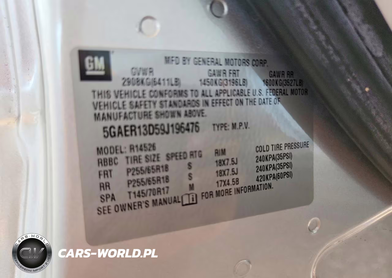 2009 Buick Enclave Cx VIN:5GAER13D59J196476 - 13