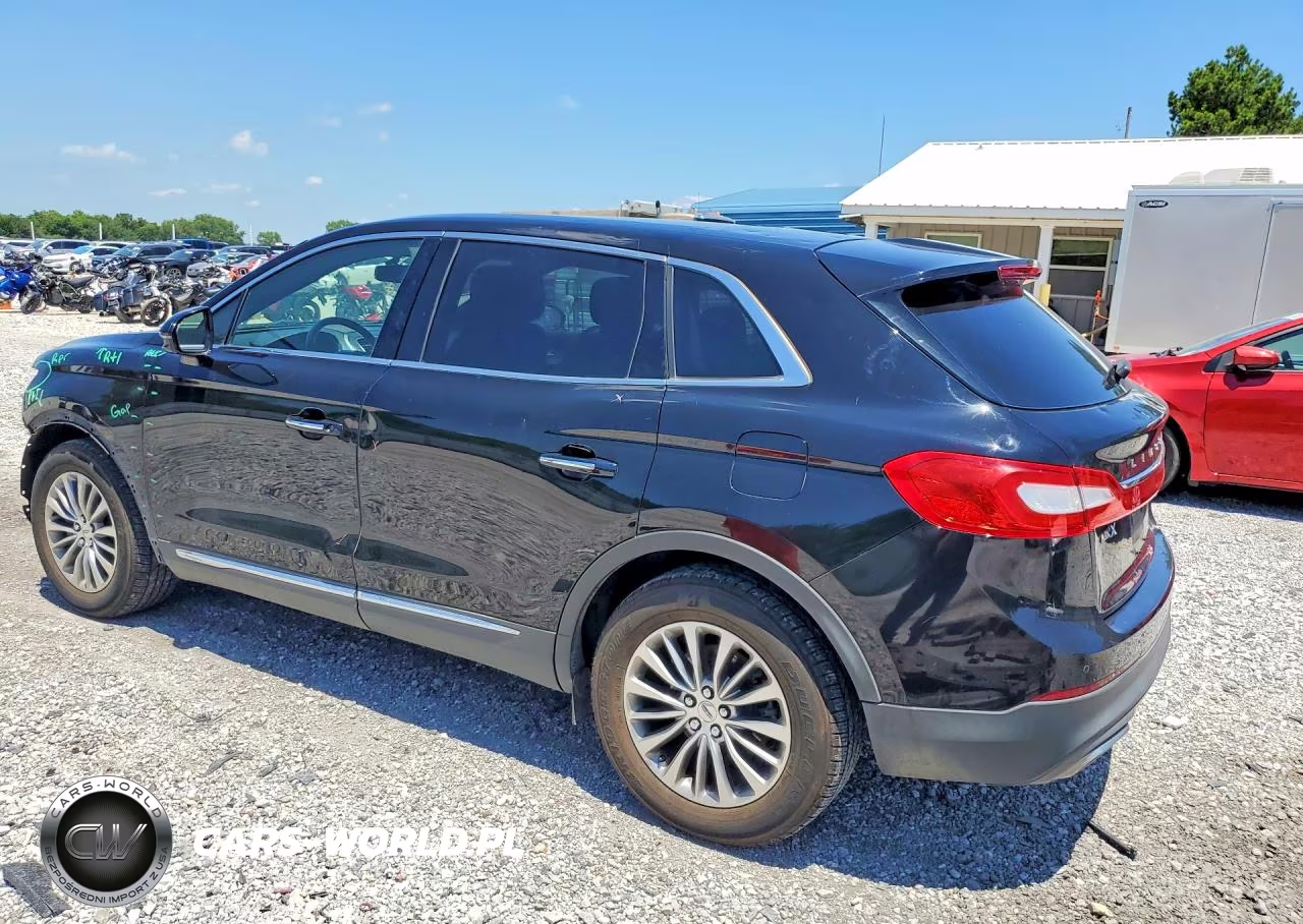 2017 Lincoln Mkx Select VIN:2LMPJ6KR9HBL37576 - 2