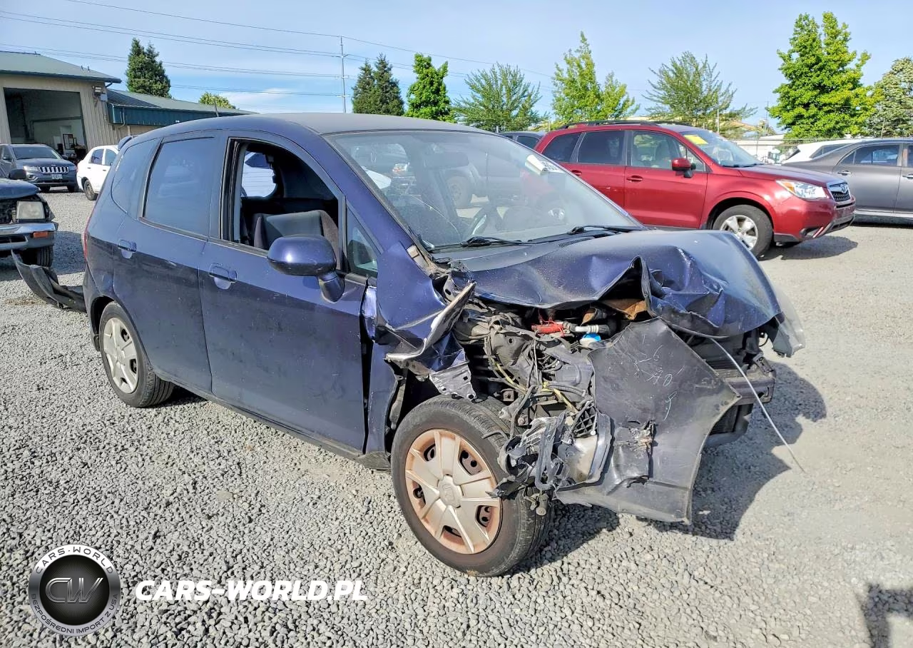 2008 Honda Fit Sport VIN:JHMGD37698S034869 - 4