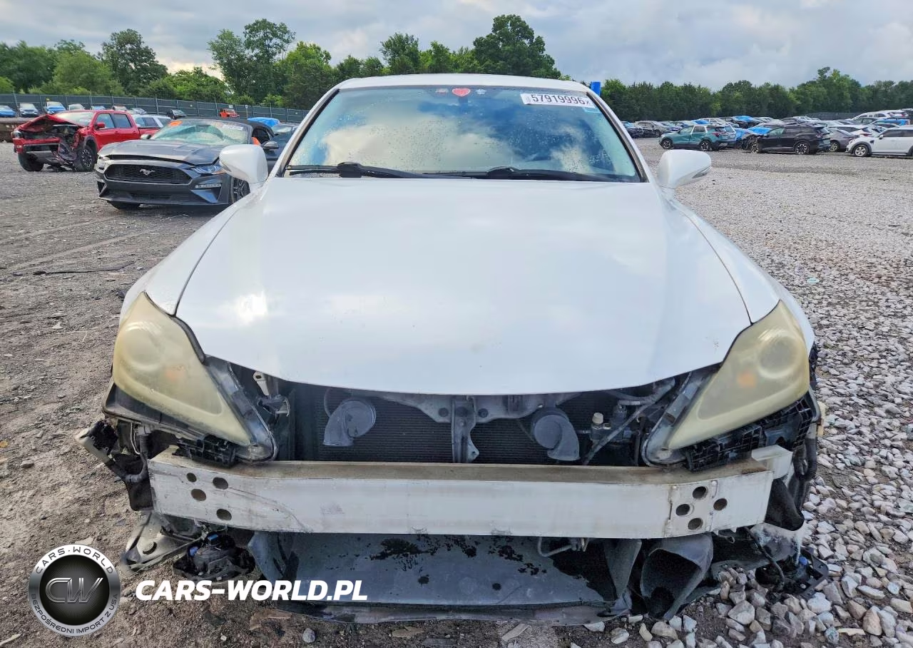 2012 Lexus Is 250 VIN:JTHBF5C27C5163669 - 5